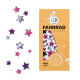 Reflective Stars Bicycle Stickers (35 Stickers)