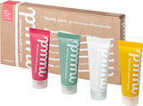 Nuud Natural Deodorant Fragrance Free Family Pack 4x 20ml