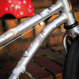 Horse Bicycle Stickers (33 Stickers)
