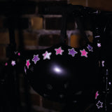 Reflective Stars Bicycle Stickers (35 Stickers)