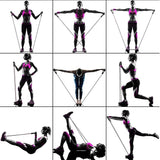 Home Fair 11 Piece 100LBS Resistance Band Set