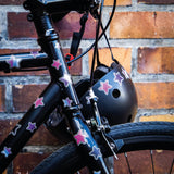 Reflective Stars Bicycle Stickers (35 Stickers)