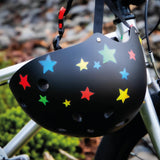 Multicoloured Stars Bicycle Stickers (31 Stickers)