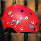 Horse Bicycle Stickers (33 Stickers)